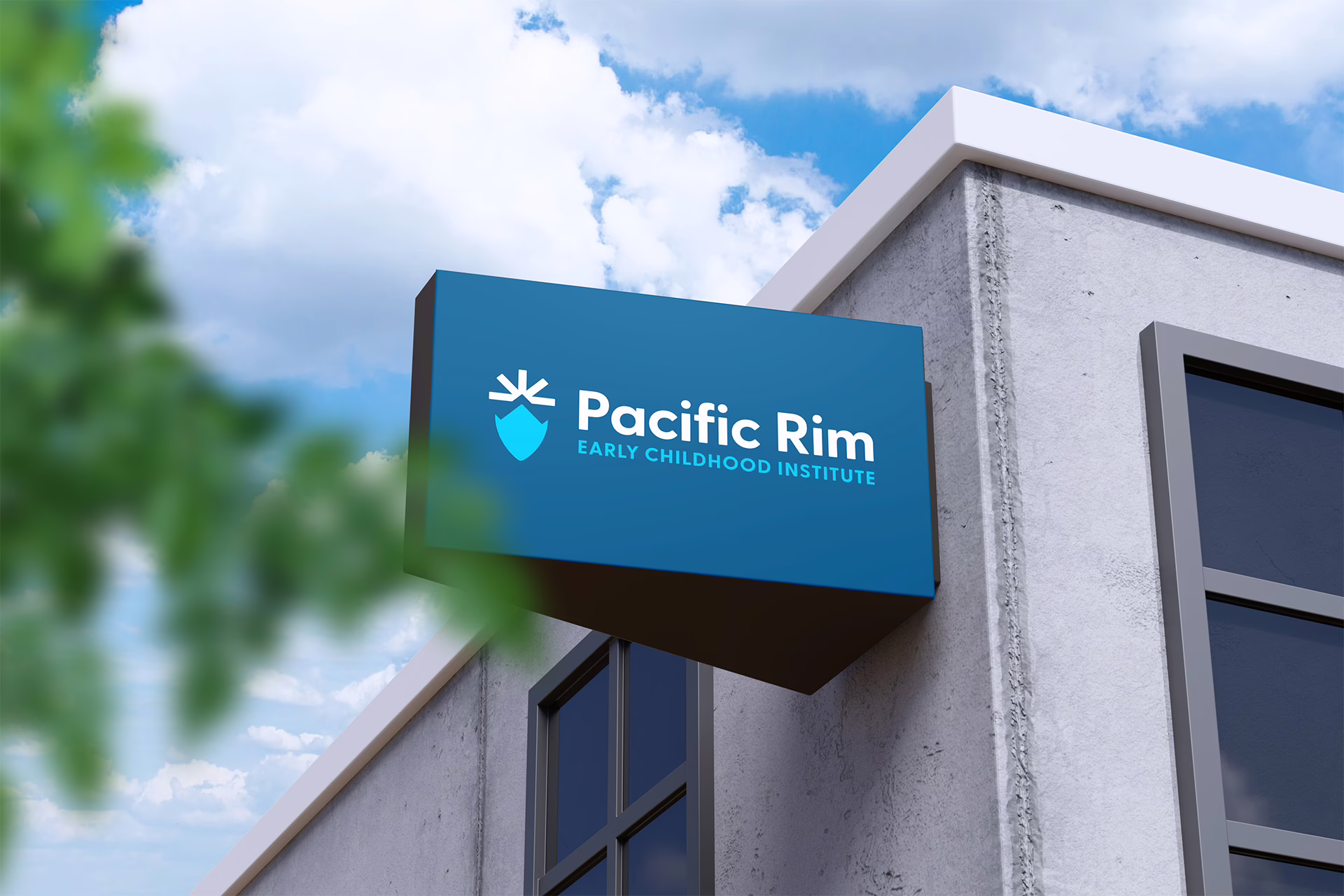 PRECI Shop Signage Mockup
